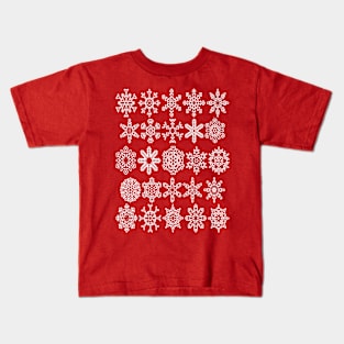 Falling Flakes Kids T-Shirt